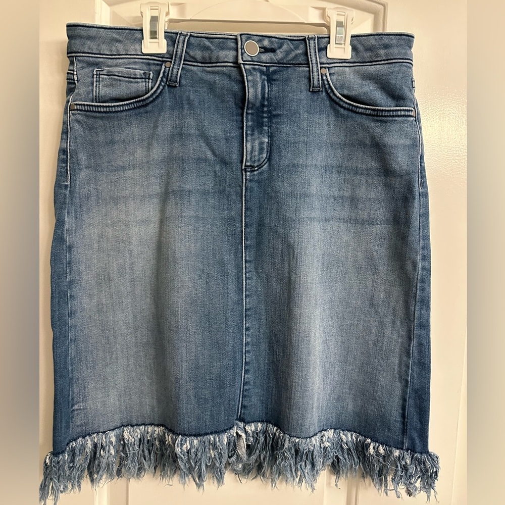 NYDJ Los Angeles Platinum Series Denim Skirt Size 6